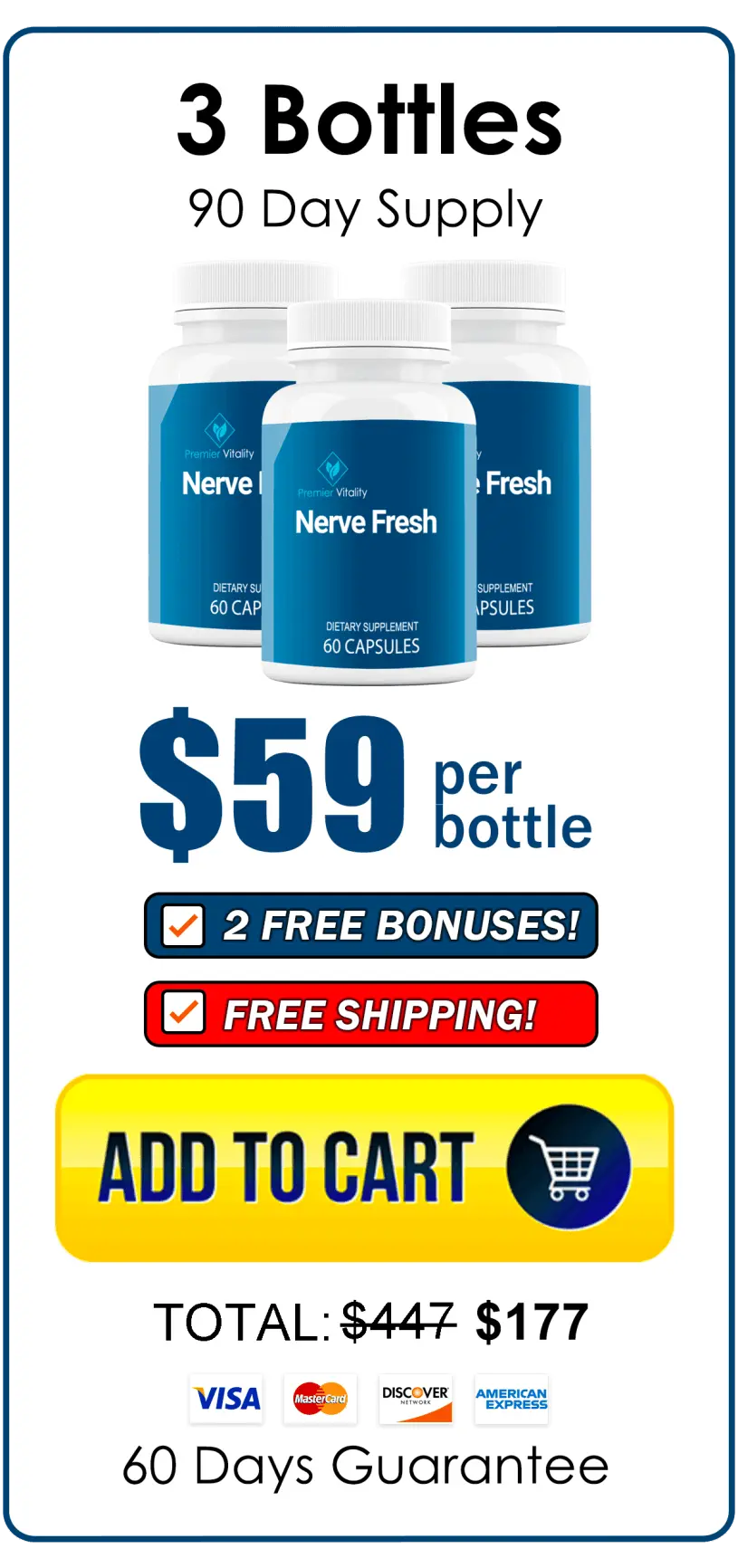 Nerve Fresh - 3 Bottle Pack